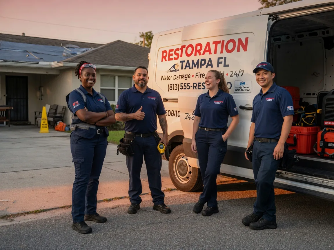 Water Damage Restoration company in Port Crane, NY